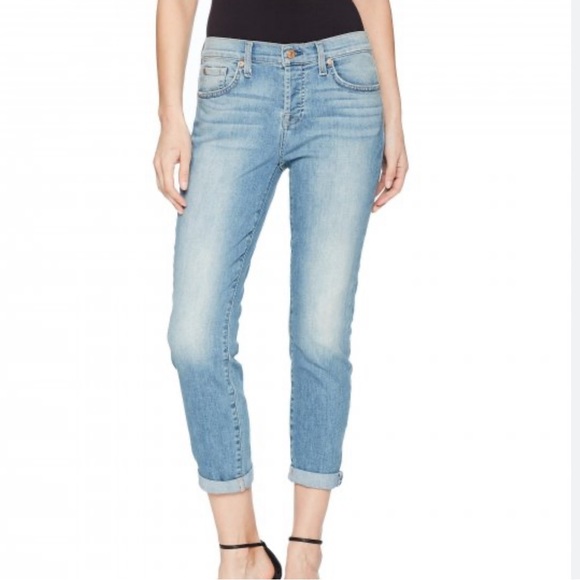 7 For All Mankind Denim - 7 For All Mankind Josefina Skinny Boyfriend Jeans